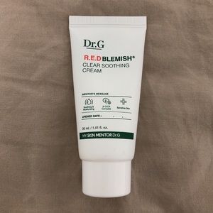 Dr.G Red Blemish Clear Soothing Cream K beauty Korean Skincare Kbeauty Acne Skin